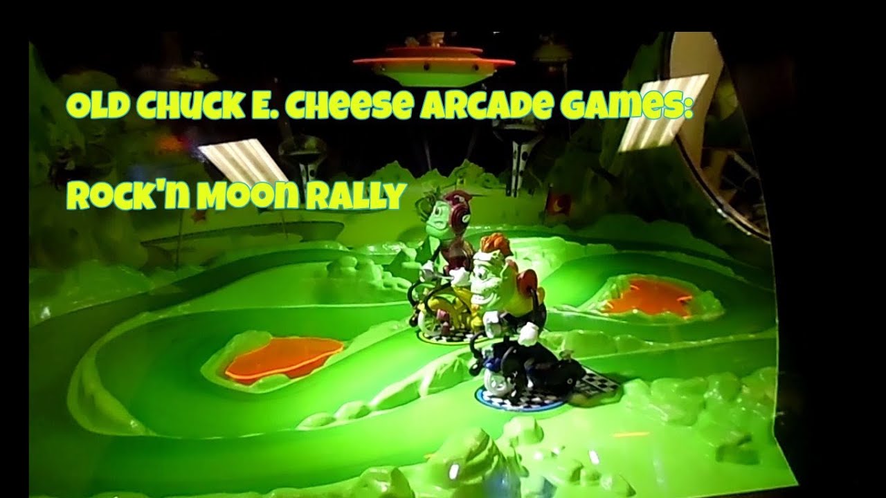Chuck E. Cheese's Old Arcade Games