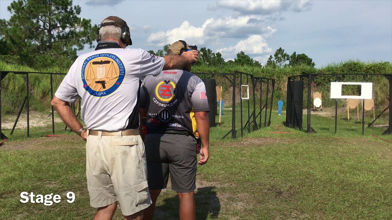 Leo DeLeon • 2018 US IPSC Nationals • July 2018 • CZ Tactical Sport Orange