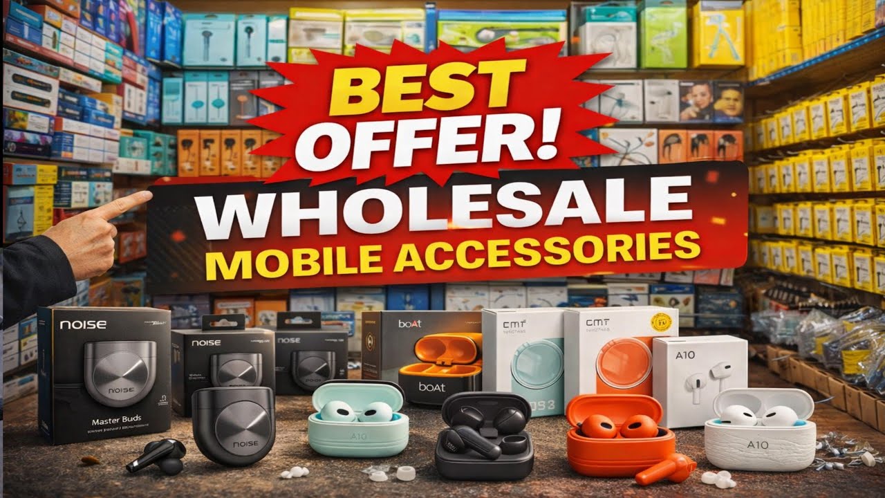 Wholesale mobile market || Kolkata mobile accessories market || wholesale mobile accessories shop 