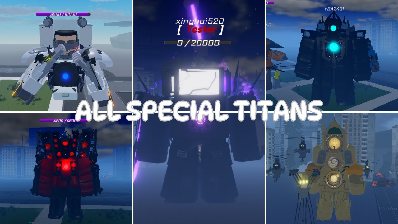 How to get ALL SPECIAL TITANS in ST : Blockade Battlefront (ROBLOX)