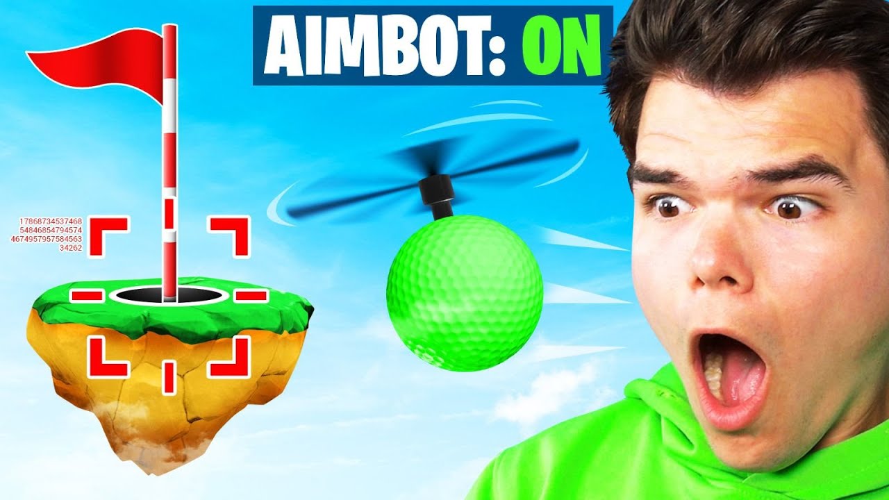 I Enabled CHEATS And WON! (Golf It)