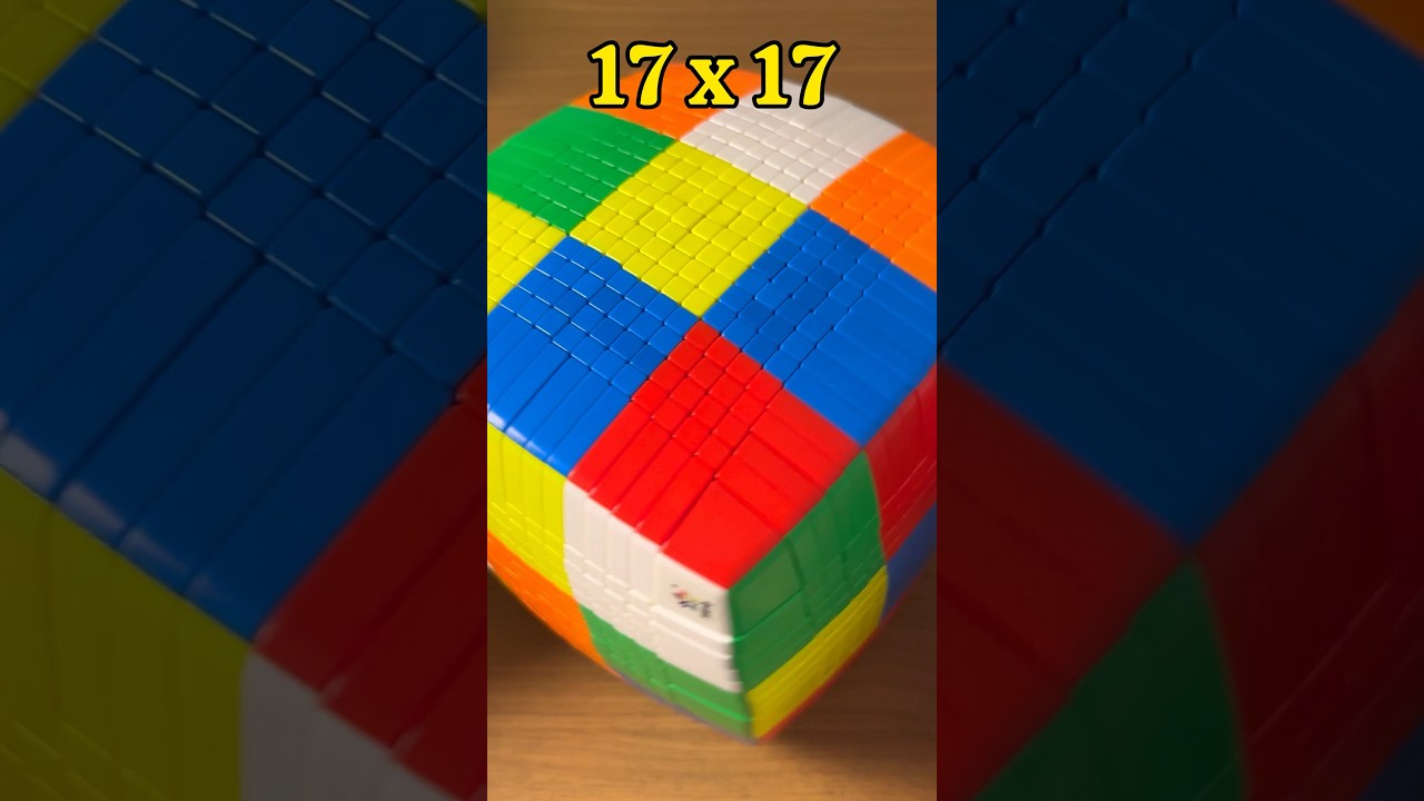 Rubik&rsquo;s Cubes 1x1 - 19x19
