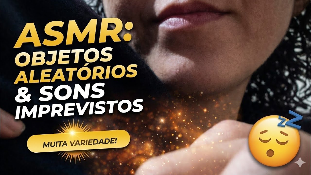 ASMR CASEIRINHO com objetos diferentes/ tapping relaxante 💤💤
