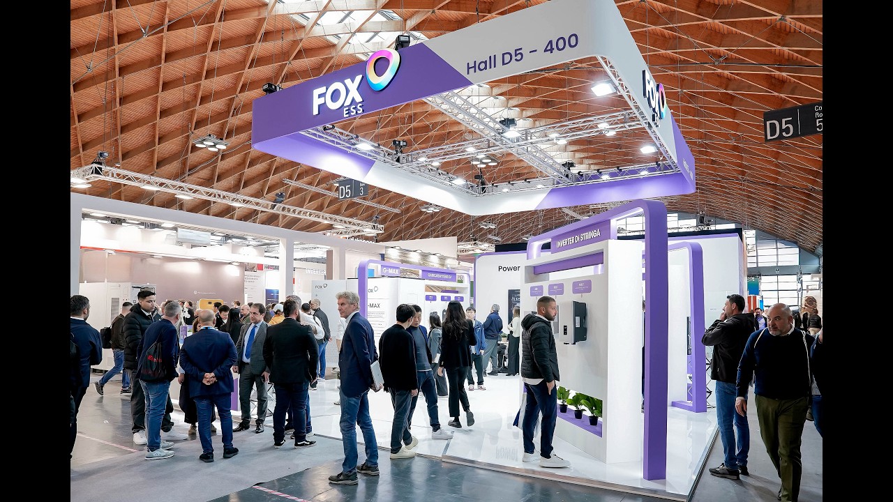 Power up with FOX ESS | Italy | KEY–The Energy Transition Expo 2026