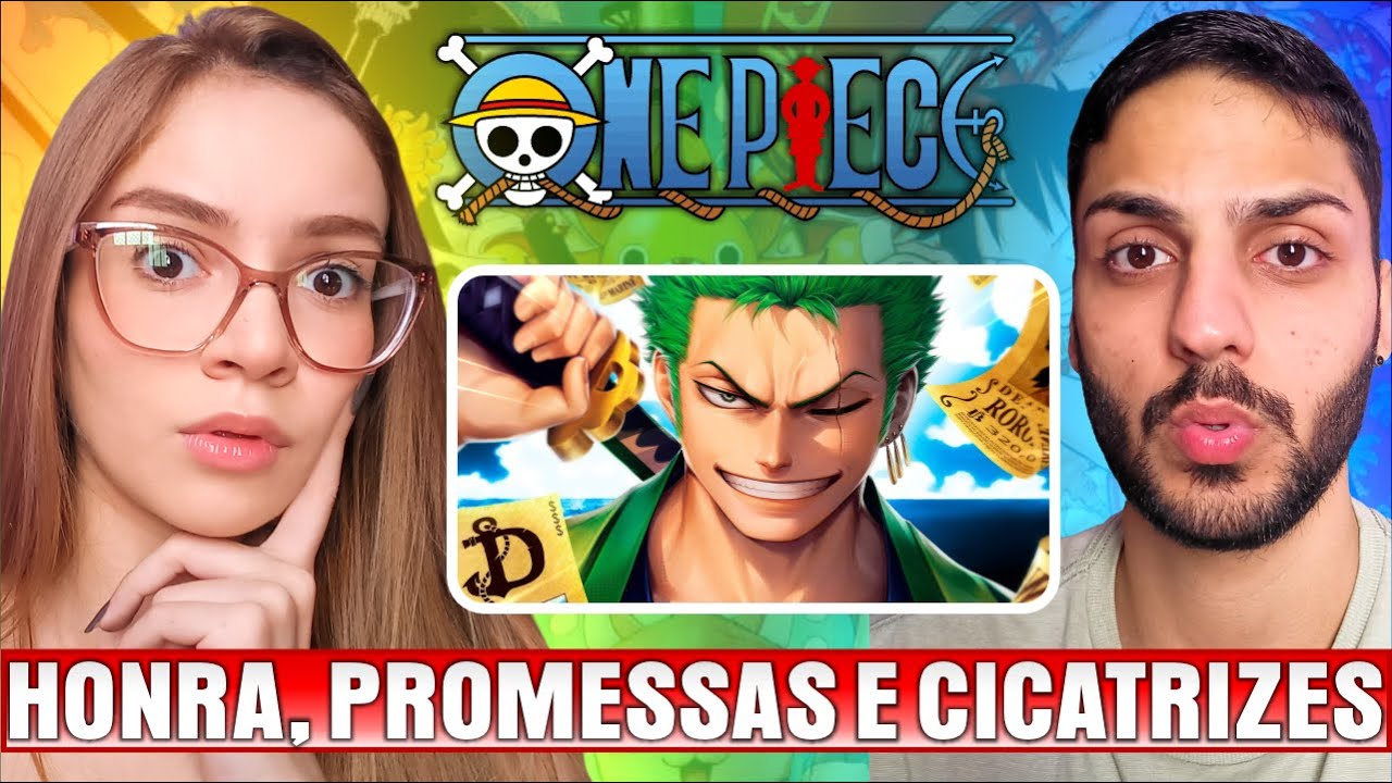 (VÍDEO DOS MEMBROS) Profª de Geografia Reage｜Honra, Promessas e Cicatrizes－Roronoa Zoro｜Daarui｜REACT