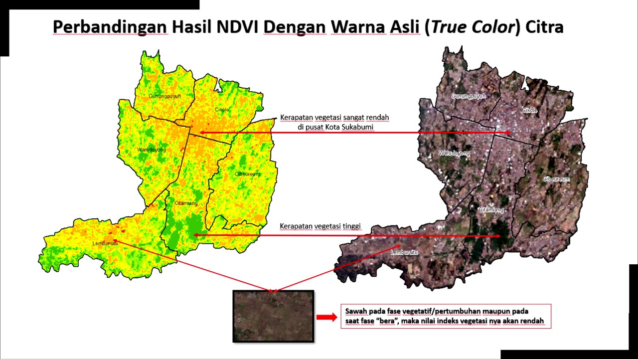 Cara Membuat Peta NDVI dengan ArcGIS (by.  Izma Maulana Ahmad)