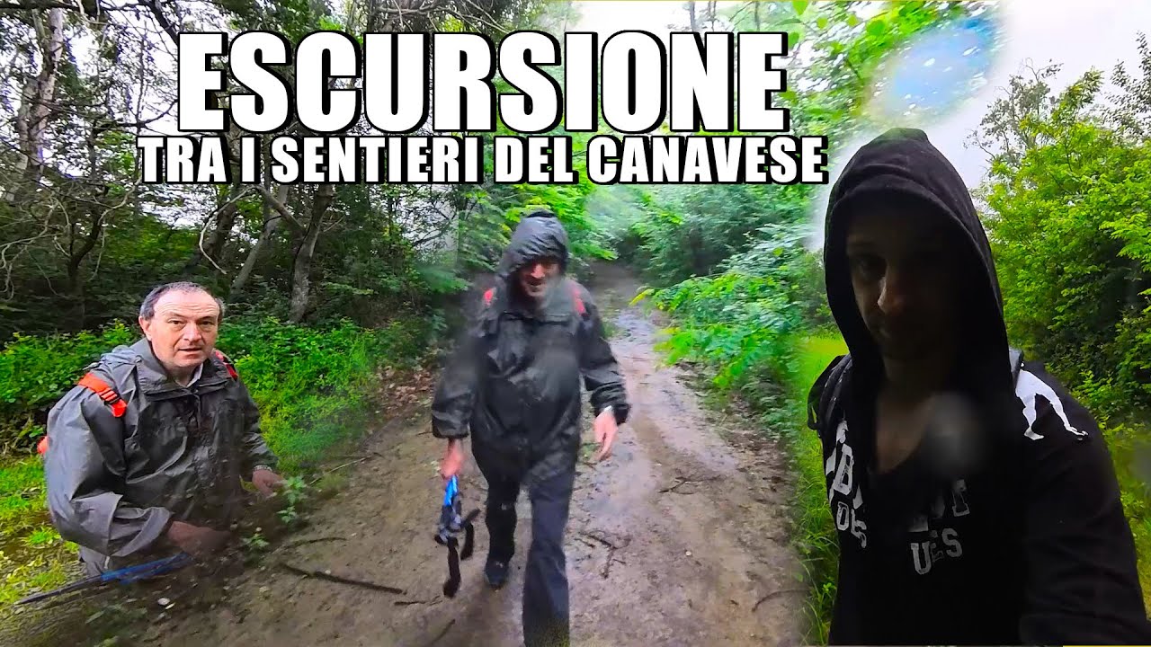 ESCURSIONE AVVENTUROSA CON MIO CUGINO PIERO: INIZIA A PIOVERE MENTRE SIAMO NEL BOSCO!