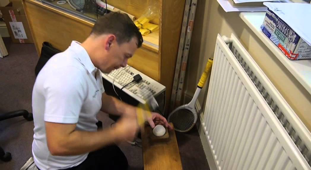 MAKING A REAL TENNIS BALL - Real Tennis Cambridge