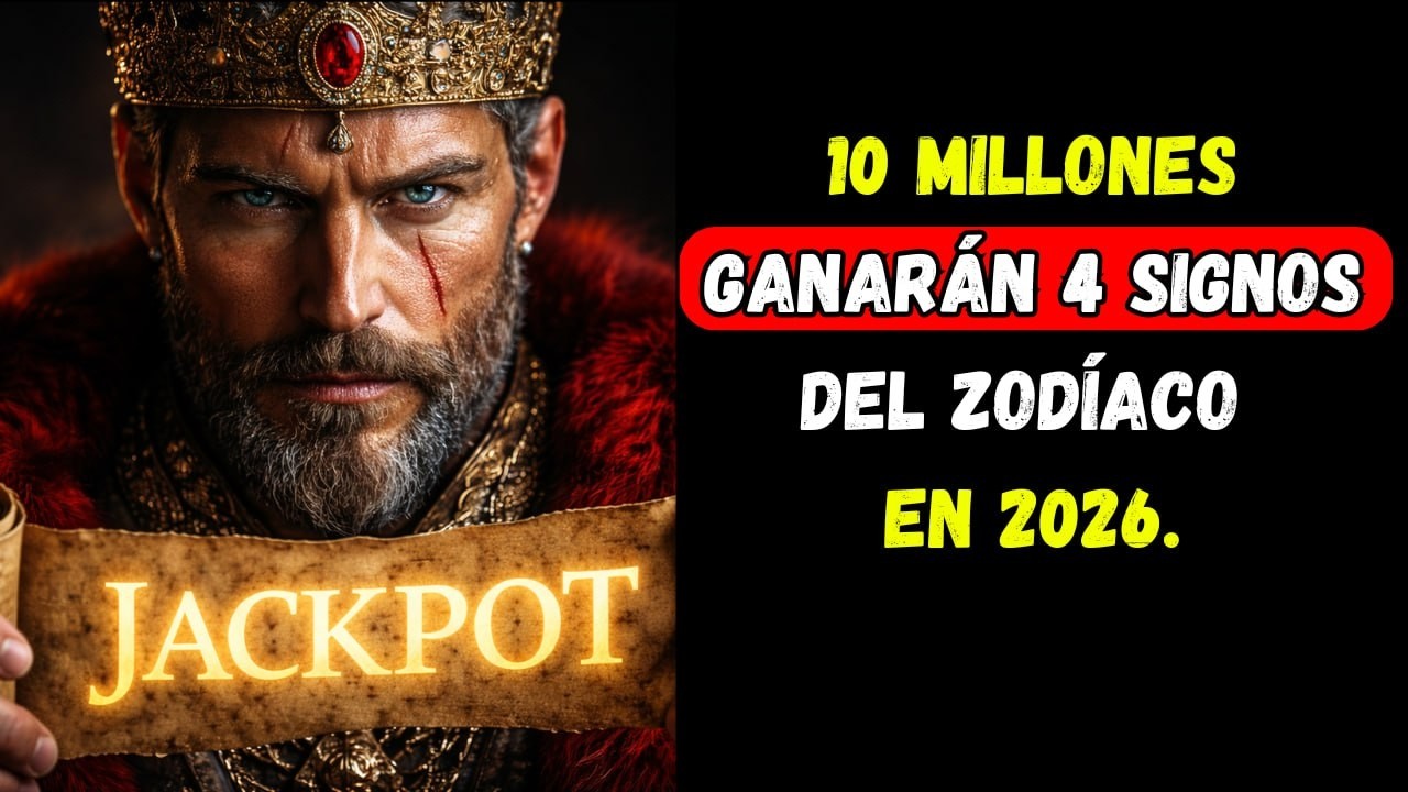 10 millones ganarán 4 signos del zodiaco en 2026.