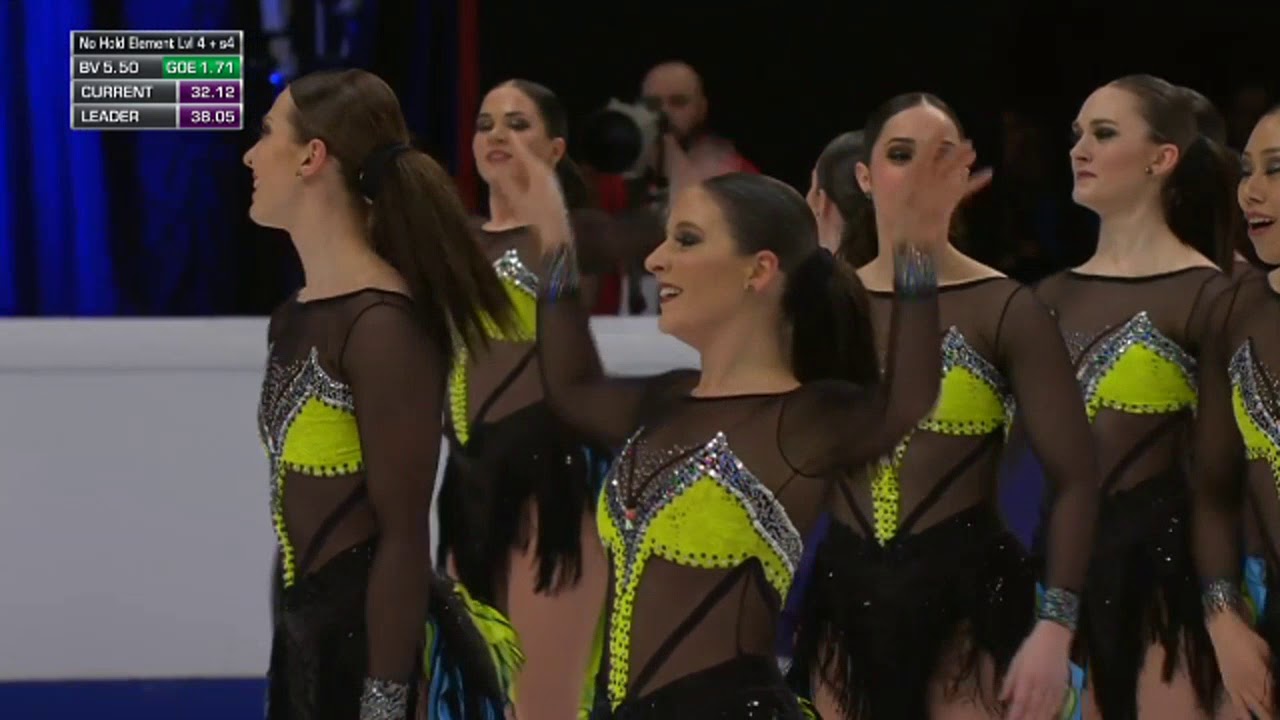CAN) TEAM LES SUPREMES SENIORS - SP / World Synchronized Championships 2018