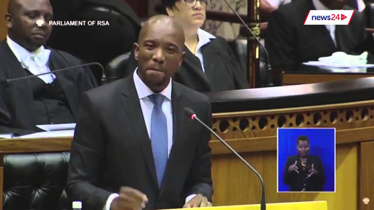 Watch Mmusi Maimane's 'Planet Zuma' address here