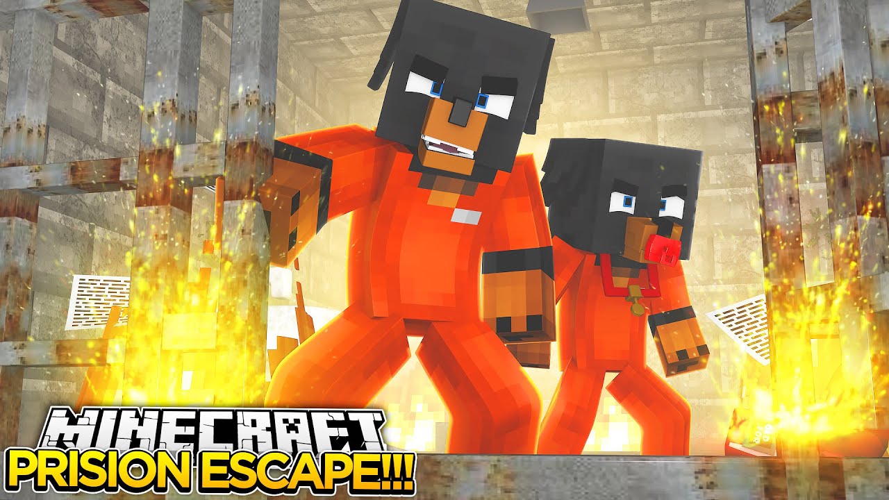 Minecraft Fugitive - THE GREAT ESCAPE ep2 - Little Baby Max