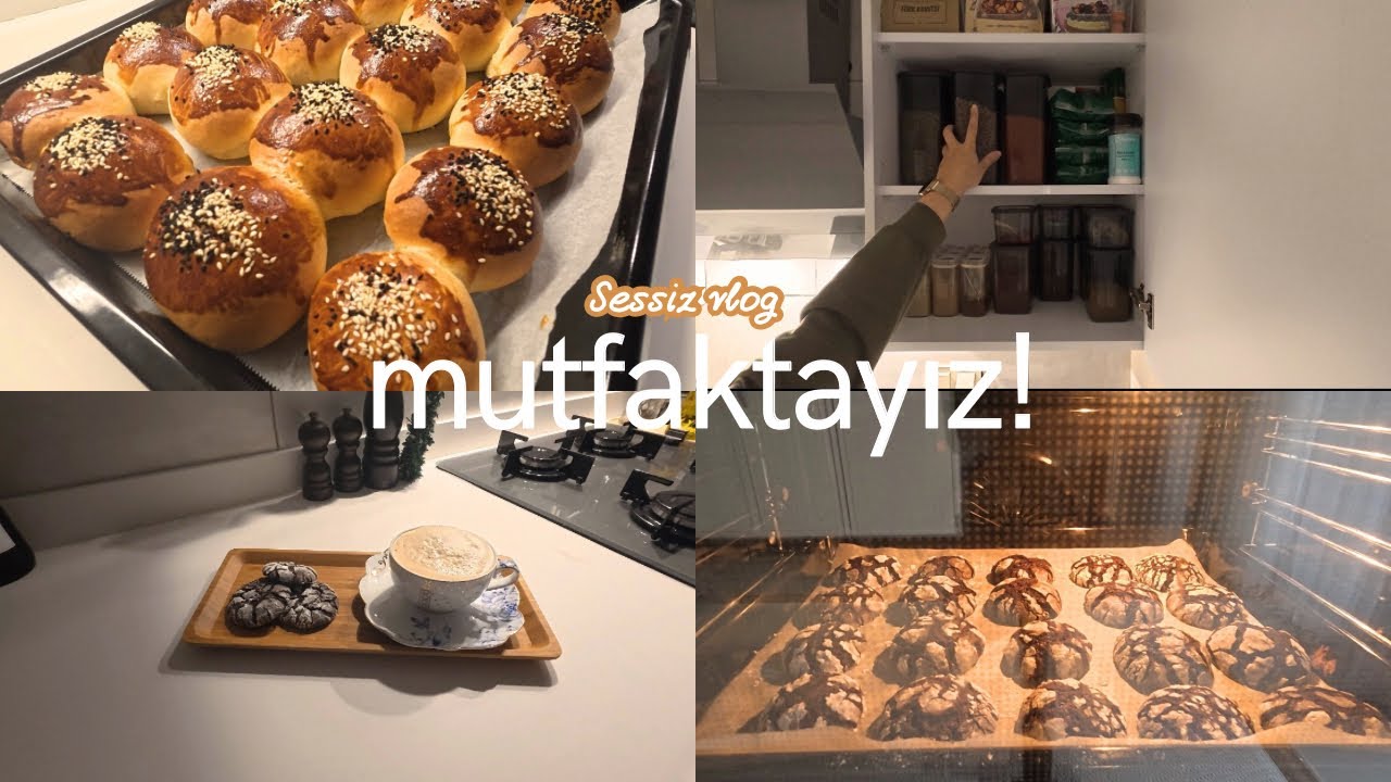 Mutfakta Sıcak Bir Kış Günü | Güne 7’de Başlamak | Poğaça, Börek, Çatlak Kurabiye
