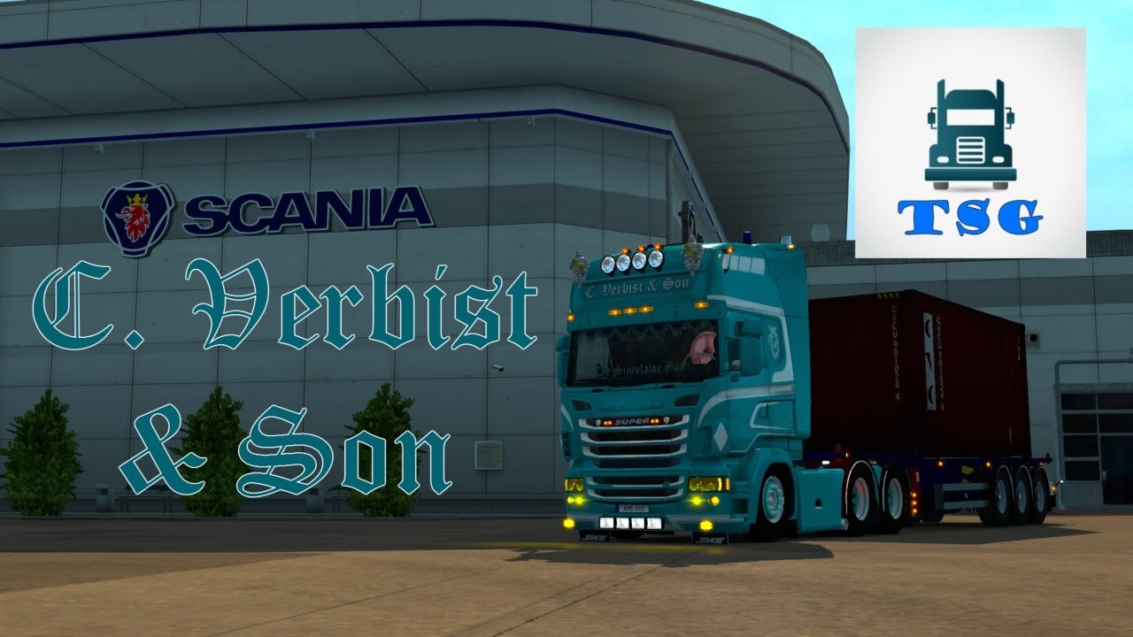 Live Stream - C. Verbist R730 Topline Scania! Go In Style!