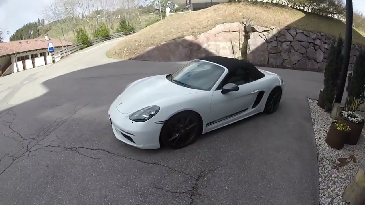 PORSCHE 718 BOXSTER T REVIEW POV Test Drive