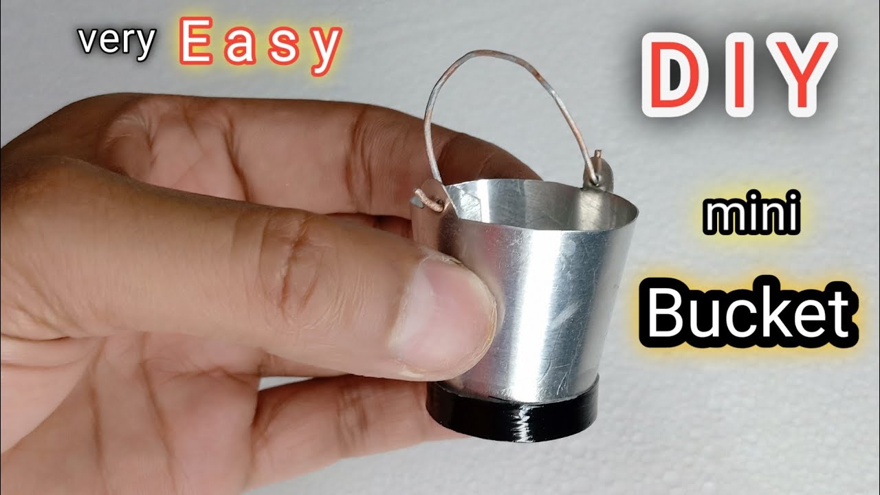 Miniature Bucket Tutorial | How To Make A Mini Bucket