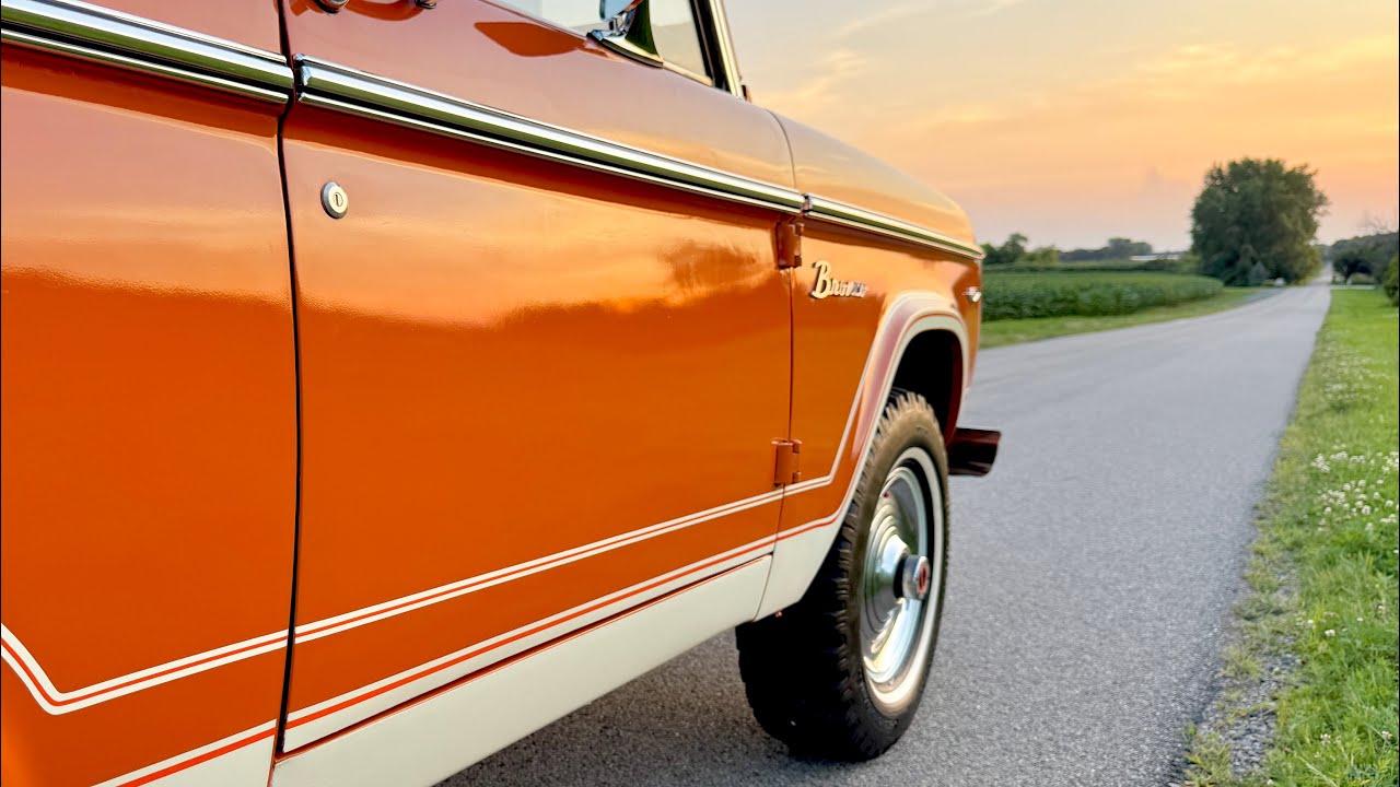 1966 Ford Bronco Half Cab 302 V8 - Test Drive