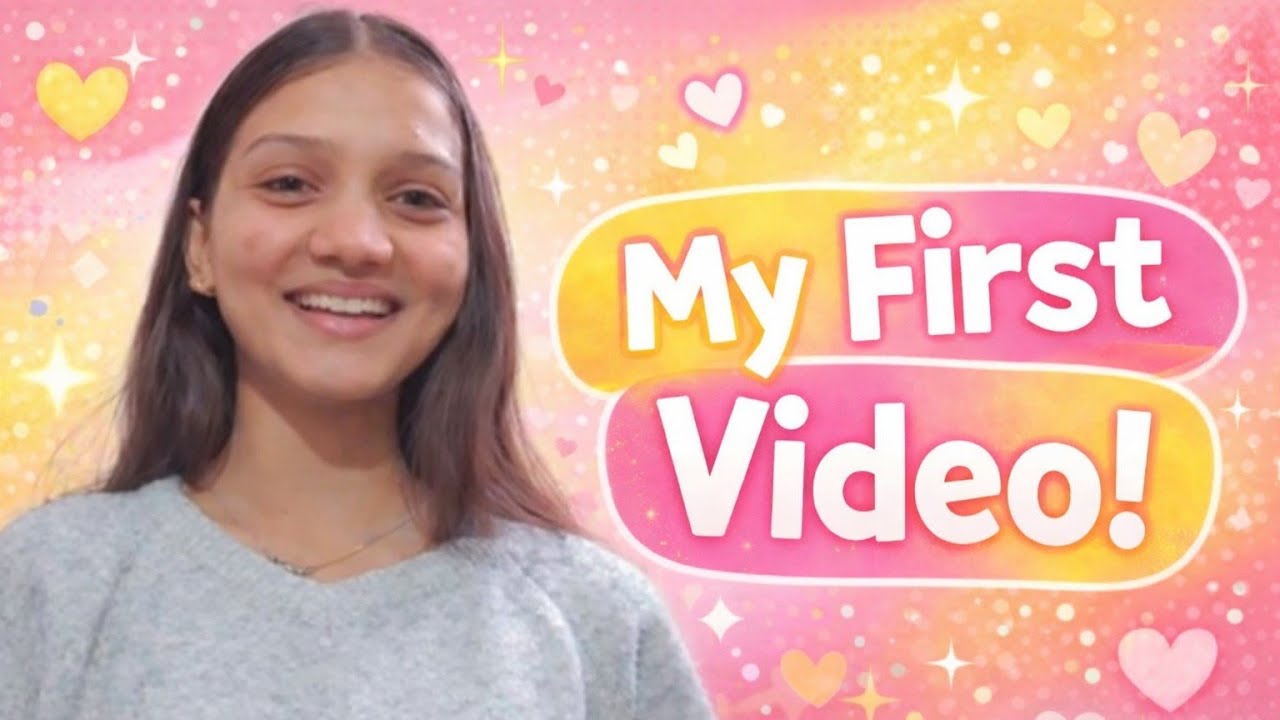 My First YouTube Video | New Beginning 🤍
