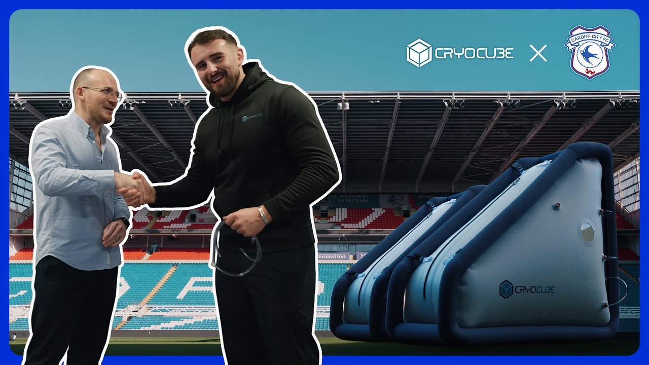 Could BIOHACKING be Cardiff City's SECRET WEAPON? | Cryocube x Cardiff City FC Launch!