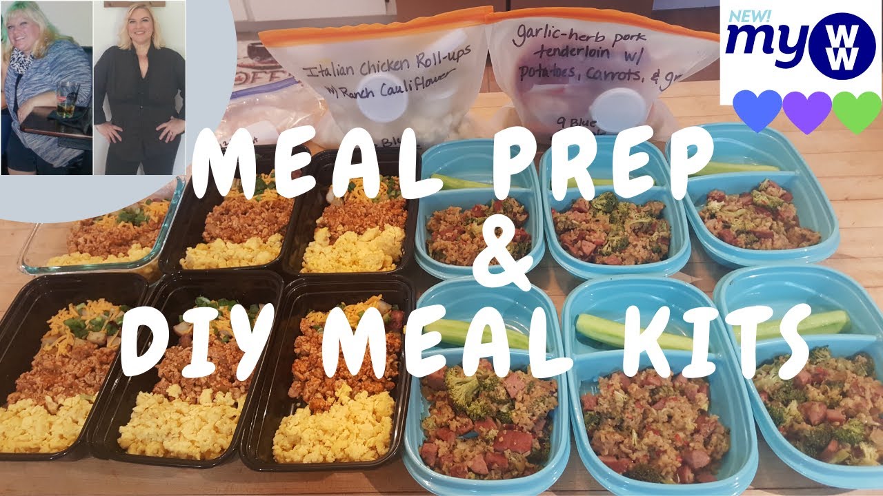 BREAKFAST TACO SCRAMBLE | KIELBASA SKILLET | MEAL PREP | MyWW💙💜💚 | BLOOPER/OUTTAKES REEL