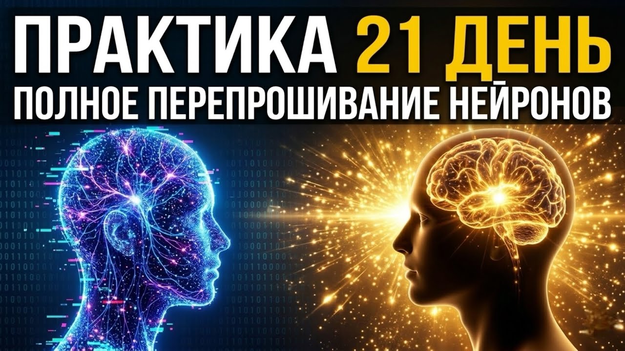НЕЙРОПЛАСТИЧНОСТЬ: Как физически изменить свой мозг за 21 день?