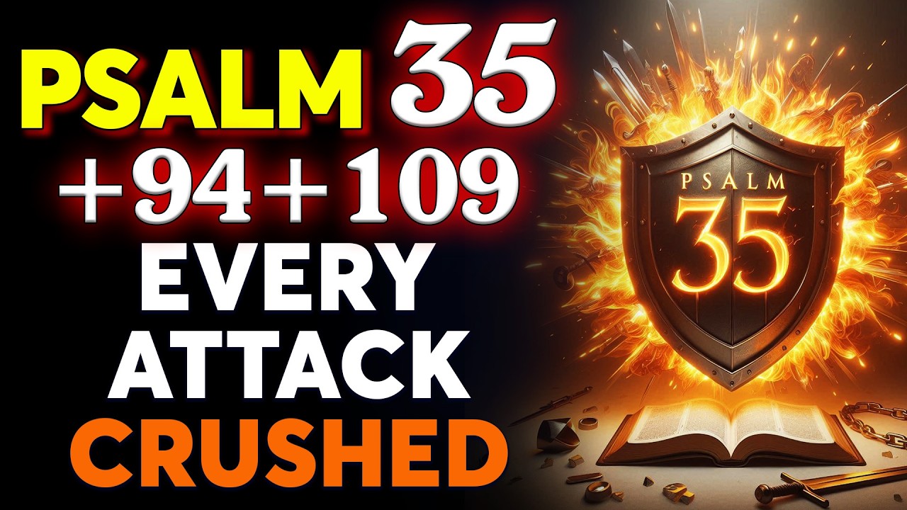 PSALM 35 + 94 + 109: CRUSH Every Hidden Attack Sent Against Your Home