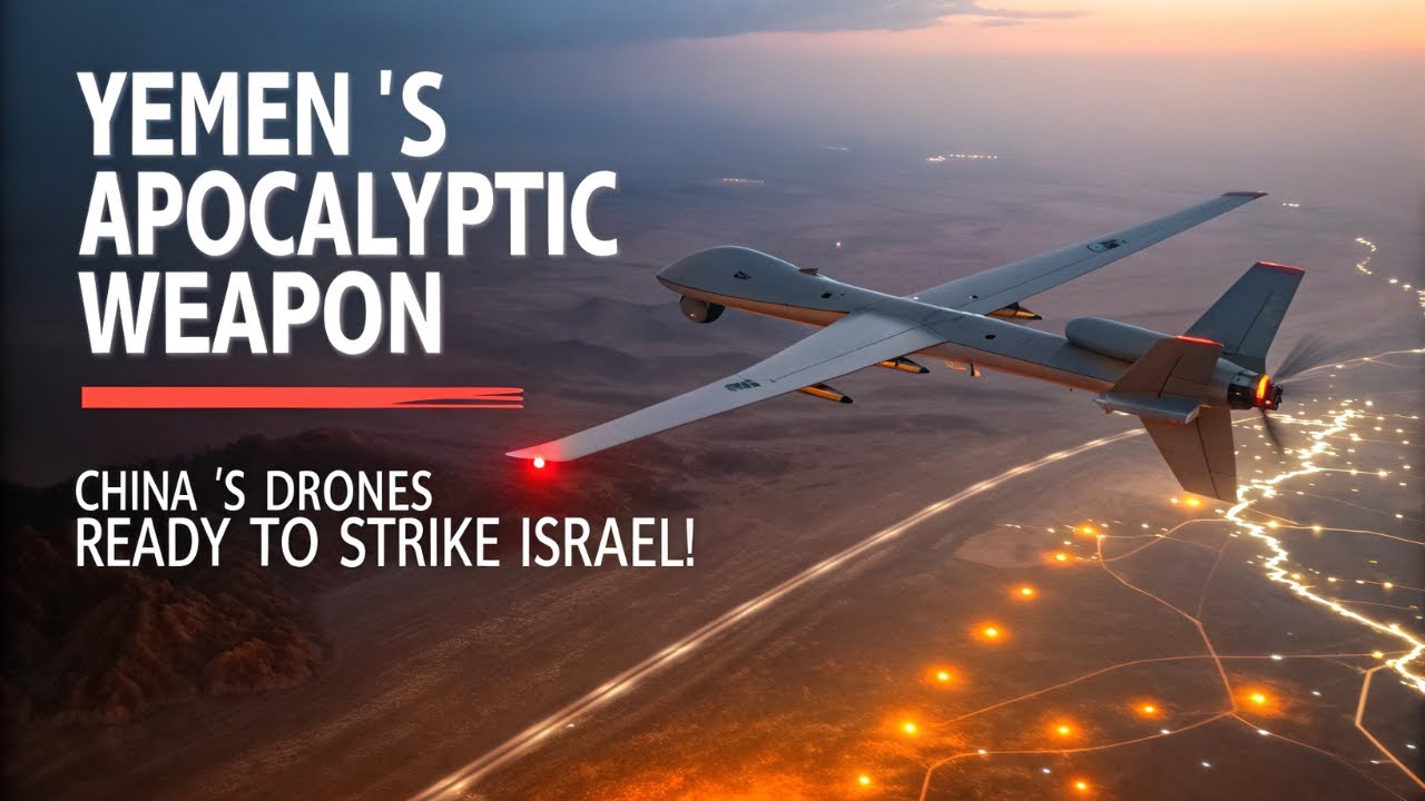 Yemen&rsquo;s Apocalyptic Weapon: China&rsquo;s Drones Ready to Strike Israel! Breaking News