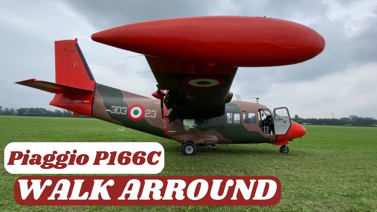 PIAGGIO P-166C - I-FENI - Walk Around - Torino Aeritalia 2023