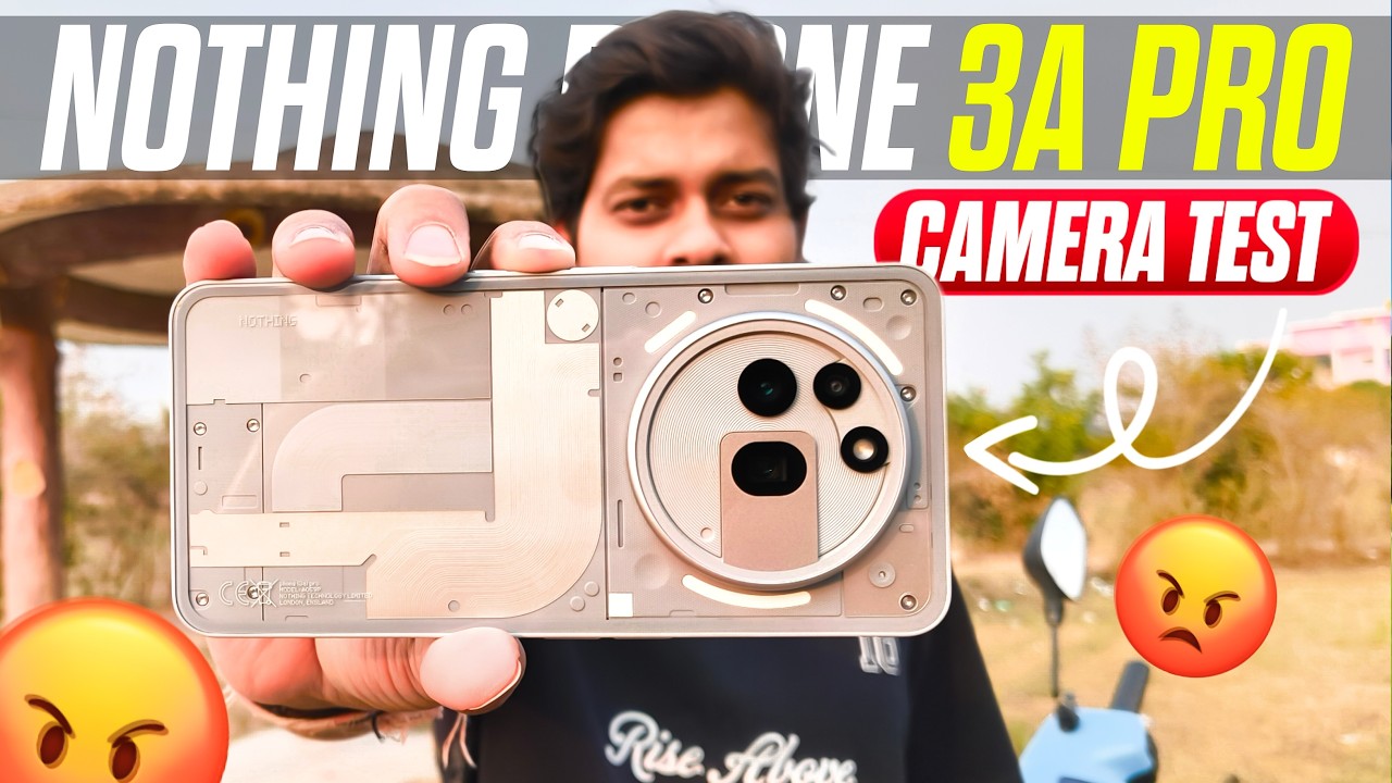 Nothing phone 3a pro 5g Camera test | nothing phone 3a pro portrait video & camera zoom review 😍