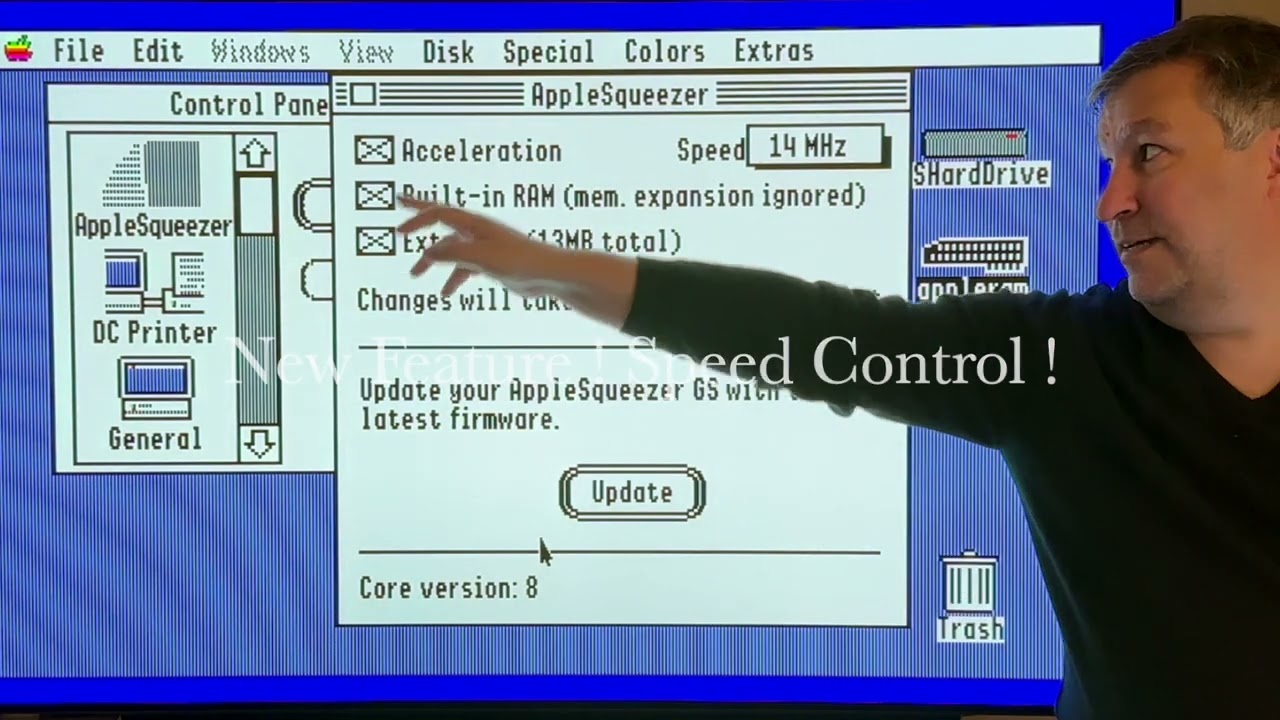 Apple IIGS  Core 8 updates, new features and RAMDisk performance