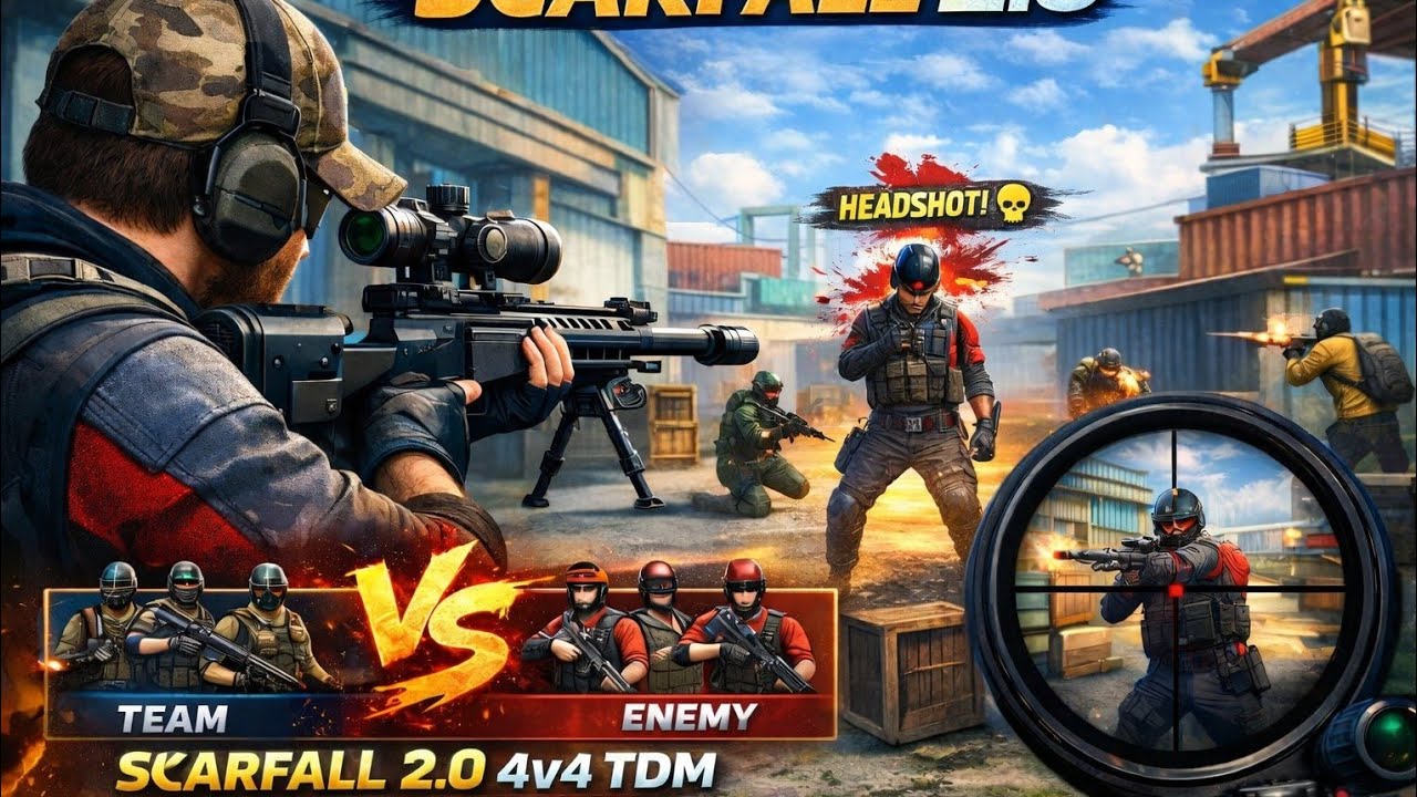 scarful 2.0 best sniper game play video