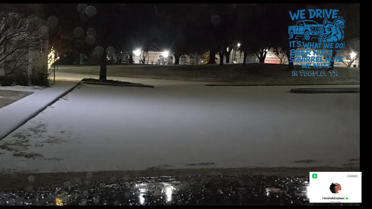 We Drive ,  hhmb. thundersnow drive  1/24  #temple #templetx frozen