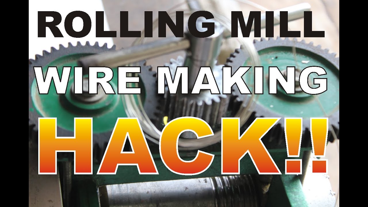 How to make silver wire with a rolling mill and wire draw plates for silversmithing and jewelry