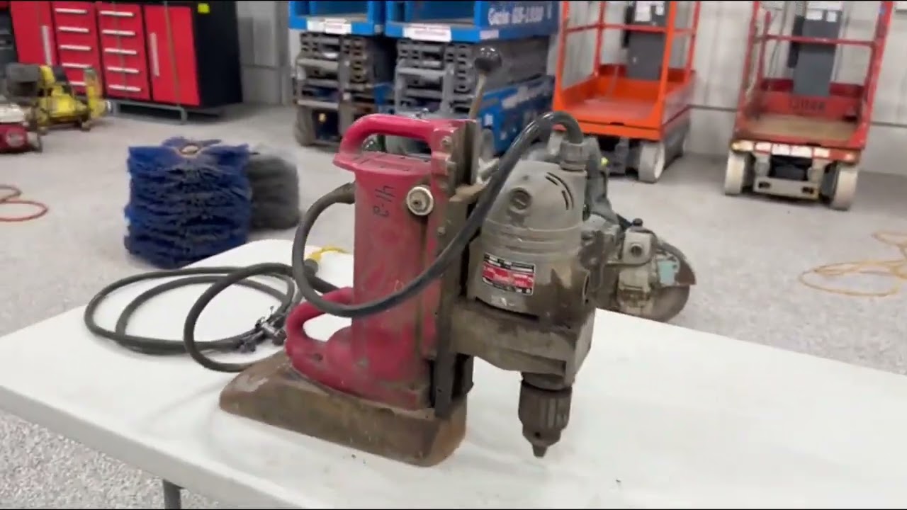 MILWAUKEE MAGNETIC DRILL PRESS For Sale