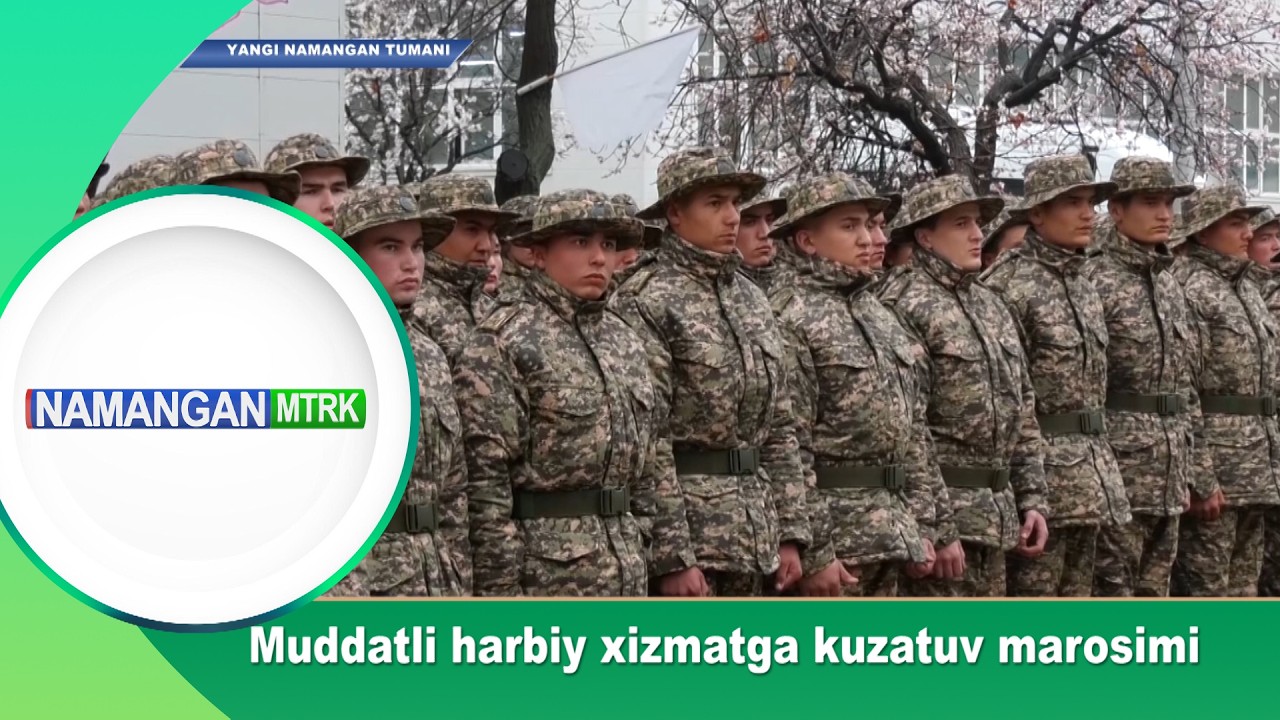 Muddatli harbiy xizmatga kuzatuv marosimi Namangan axboroti | (5.03.2026)