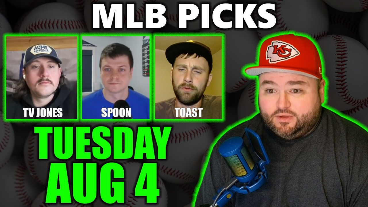 MLB Picks with Kyle Kirms | Tuesday August 4th