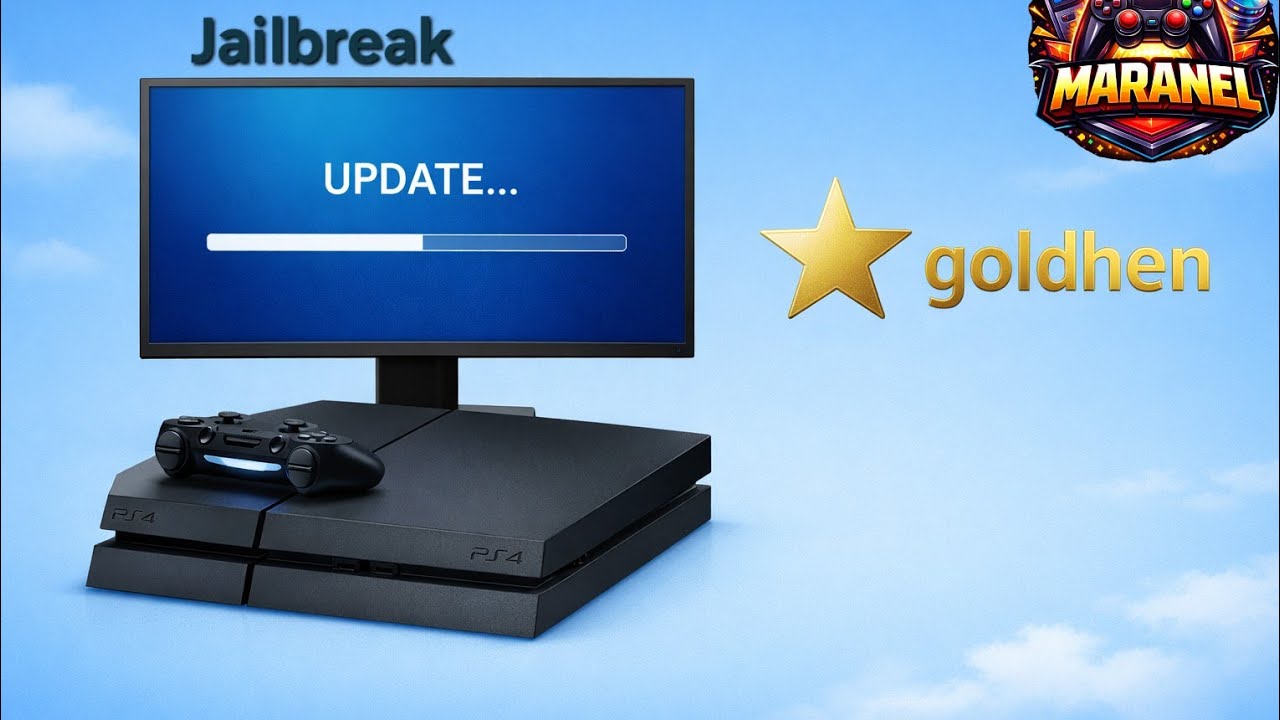 Tutorial PS4 - Update firmware & play blu-ray disc (GoldHEN)
