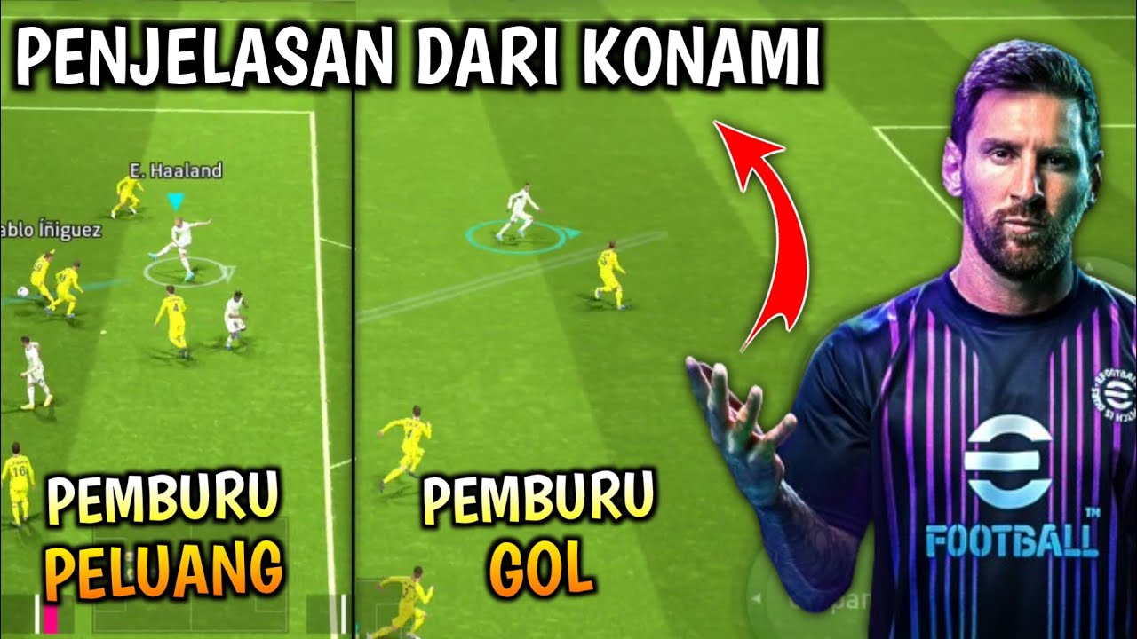 PENJELASAN LENGKAP! 5 GAYA BERMAIN STRIKER eFootball 2024 Mobile + Cara Mainnya