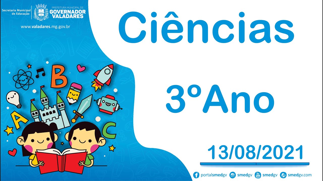 Os sons ao nosso redor - 3º Ano - 13/08/2021