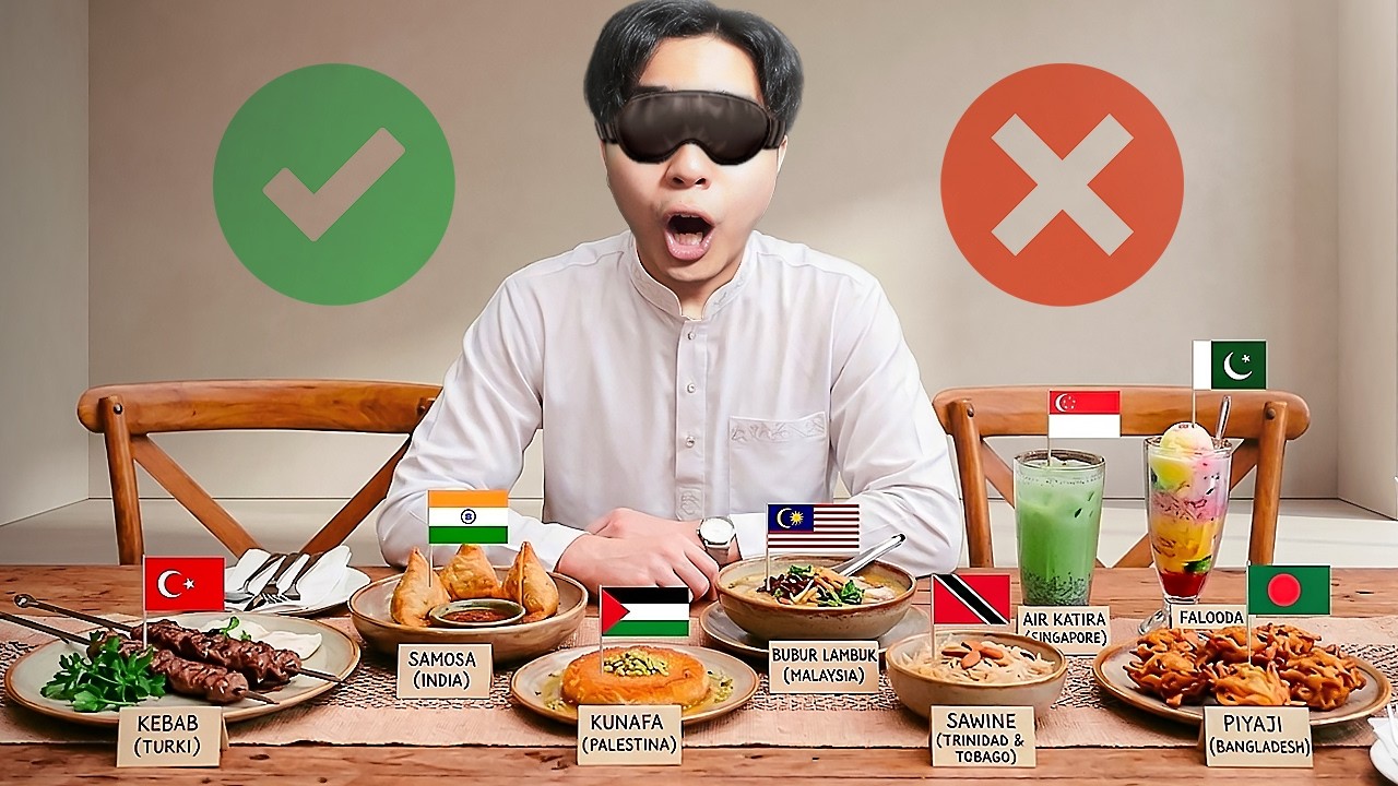 Aku Menebak Takjil Buka Puasa Setiap Negara