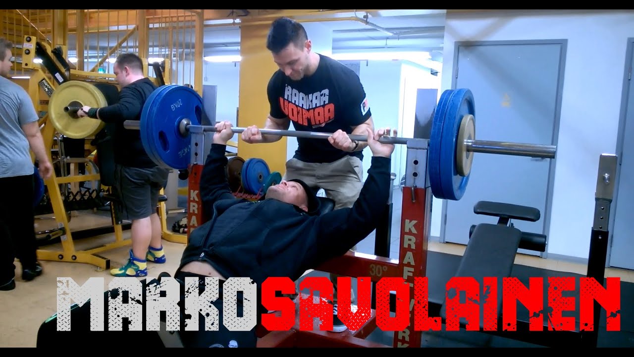 Marko Savolainen - Rintahauistreenit - Penkkipunnerrus.fi