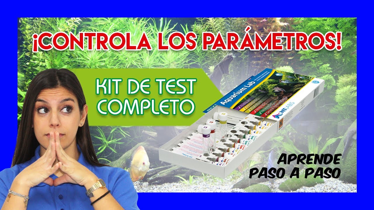 Kit IDEAL para medir los parámetros en tu ACUARIO DE AGUA DULCE 🧪