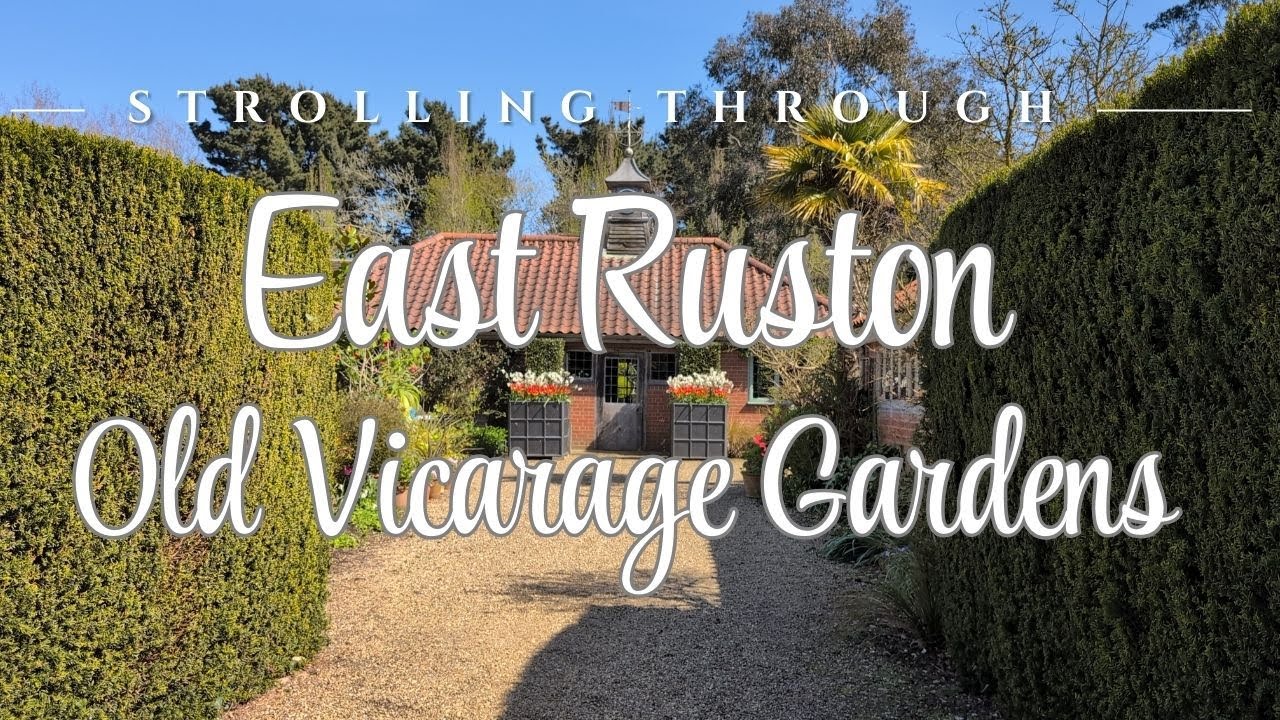 Peaceful Walk Through East Ruston Old Vicarage Gardens | No Talking