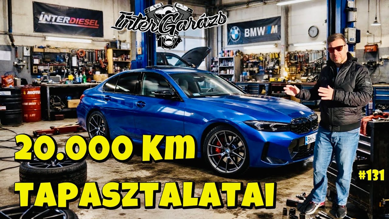 Még bírja?! BMW M340D – 20.000 km szerviztapasztalat | DIESEL