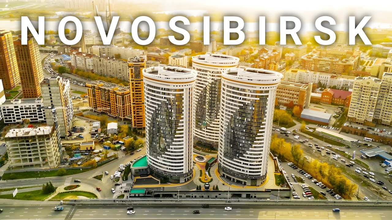 Novosibirisk City In Russia 🇷🇺 In 4K |