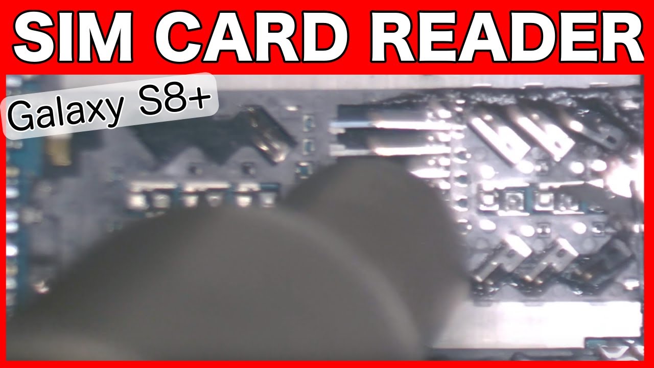 Samsung S8 Plus SIM Card Reader Replacement
