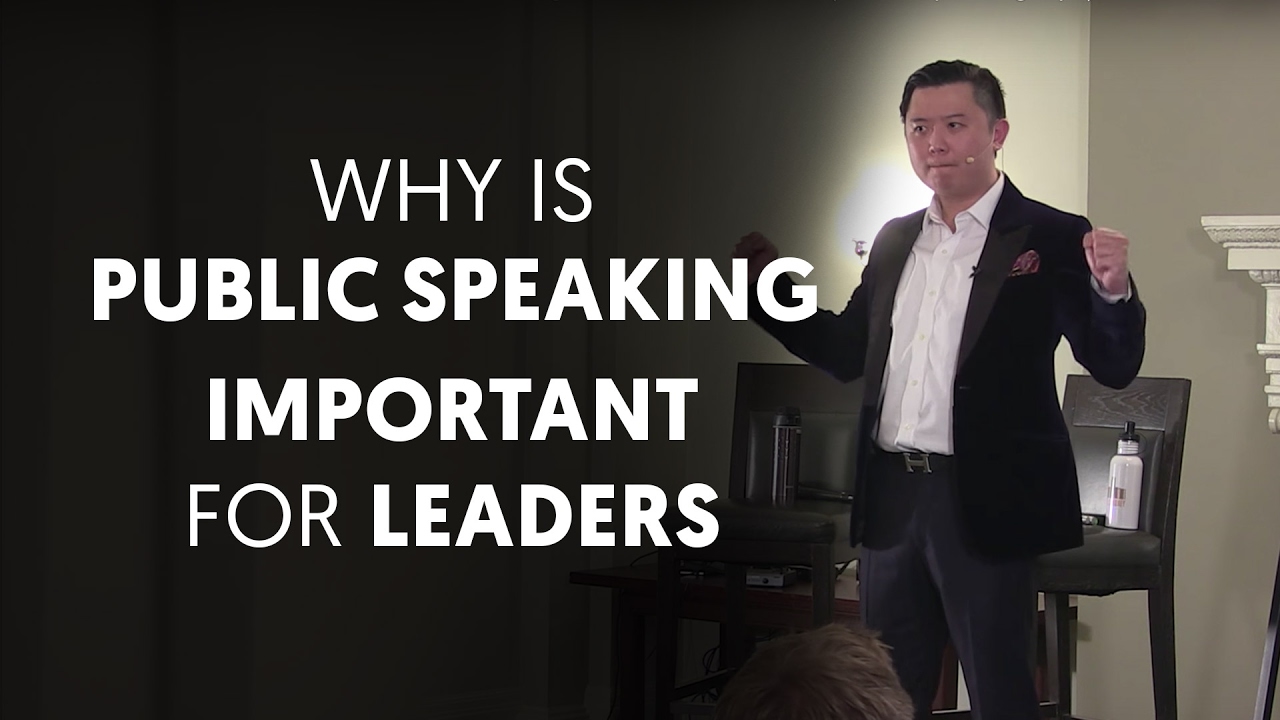 Why Is Public Speaking Important For Leaders?