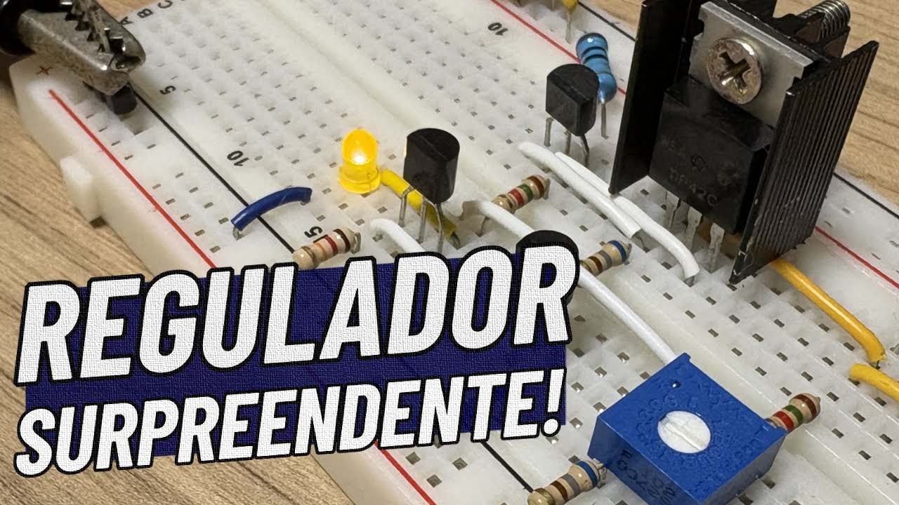 O melhor regulador de tensão que você já viu!