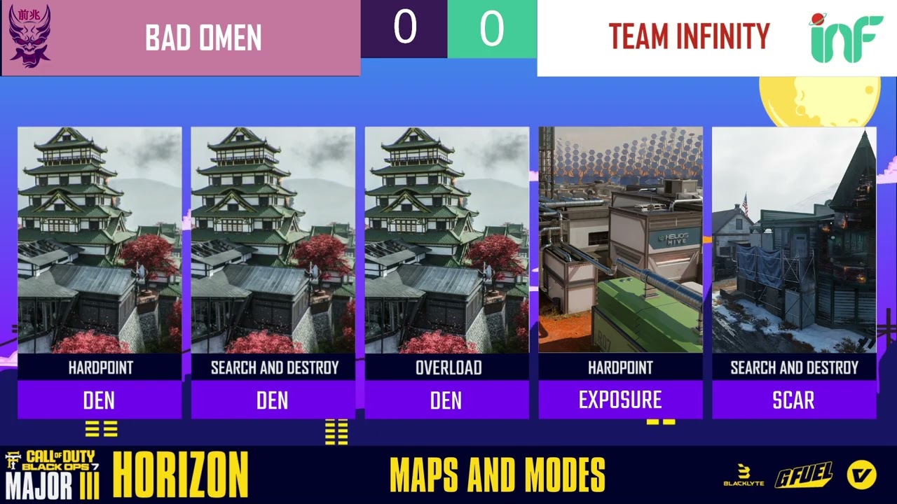 Legacy Major 3 Pool: Team Infinity vs Bad Omen