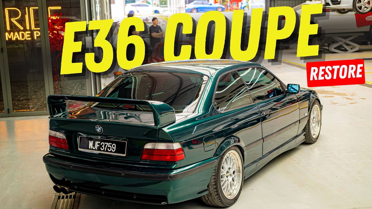 BMW E36 Coupe Restoration – Legend 90s Kembali Baru!